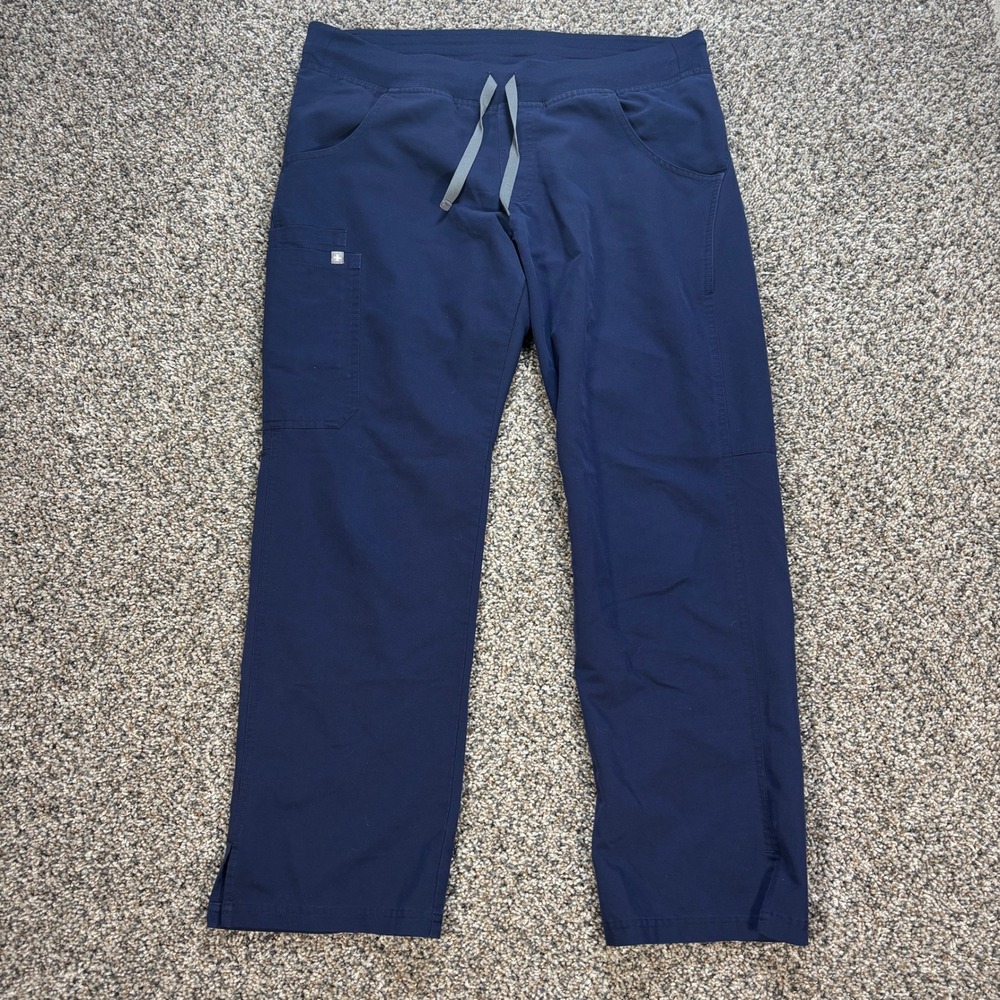 Figs Technical Collection Women's M/P Scrub Pants Navy Blue Cargo FIONx T21004P